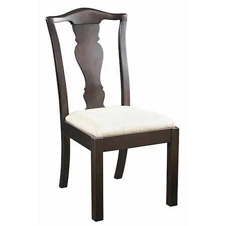 Side Chair w/ Fabric Seat